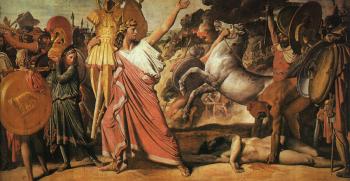 讓 奧古斯特 多米尼尅 安格爾 Romulus' Victory over Acron